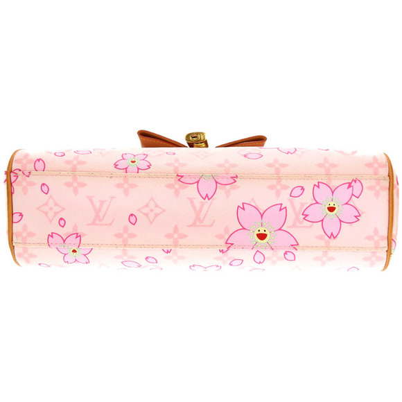 Louis Vuitton Monogram Cherry Blossom Sac Retro PM Pink - Picture 3 of 8